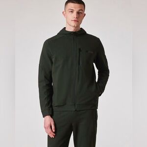 Paul Smith Green Zip Up Sweater